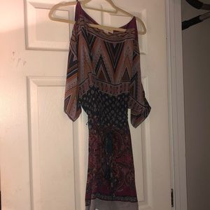 Bohemian print dress
